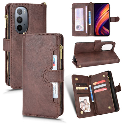 Litchi Texture Zipper Leather Phone Case, For Sharp Aquos Zero6 / Aquos Air, For Sharp Aquos Wish, For Motorola Moto E40 / E30 / E20, For Motorola Edge X30 / Edge 30 Pro /Edge+ 2020