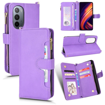 Litchi Texture Zipper Leather Phone Case, For Sharp Aquos Zero6 / Aquos Air, For Sharp Aquos Wish, For Motorola Moto E40 / E30 / E20, For Motorola Edge X30 / Edge 30 Pro /Edge+ 2020