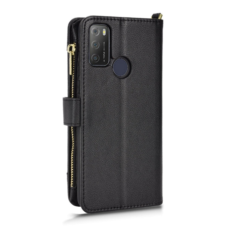 Litchi Texture Zipper Leather Phone Case, For Alcatel 1S 2021 / 3L 2021, For Xiaomi Redmi Note 10 Pro / 10 Pro Max 4G, For Xiaomi Redmi Note 10 4G / Note 10S, For Nokia XR20