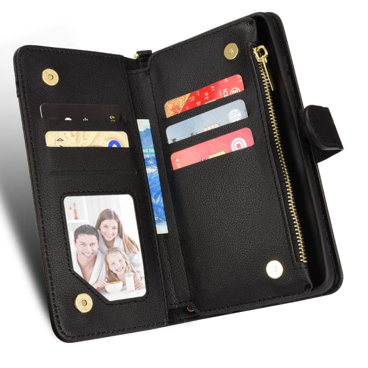 Litchi Texture Zipper Leather Phone Case, For Alcatel 1S 2021 / 3L 2021, For Xiaomi Redmi Note 10 Pro / 10 Pro Max 4G, For Xiaomi Redmi Note 10 4G / Note 10S, For Nokia XR20