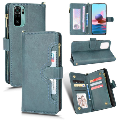 Litchi Texture Zipper Leather Phone Case, For Alcatel 1S 2021 / 3L 2021, For Xiaomi Redmi Note 10 Pro / 10 Pro Max 4G, For Xiaomi Redmi Note 10 4G / Note 10S, For Nokia XR20
