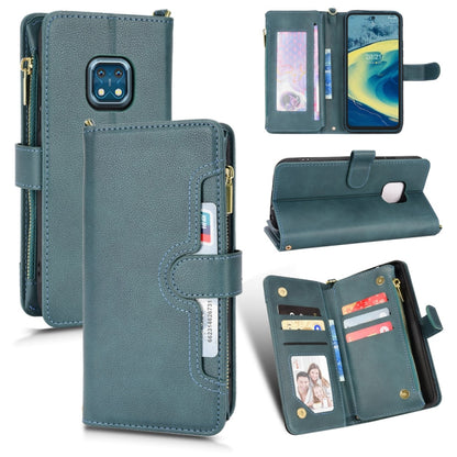 Litchi Texture Zipper Leather Phone Case, For Alcatel 1S 2021 / 3L 2021, For Xiaomi Redmi Note 10 Pro / 10 Pro Max 4G, For Xiaomi Redmi Note 10 4G / Note 10S, For Nokia XR20