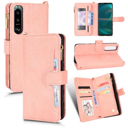 Litchi Texture Zipper Leather Phone Case, For Sony Xperia 5 III, For Sony Xperia 10 III, For OnePlus 10 Pro 5G, For OnePlus Nord 2 5G