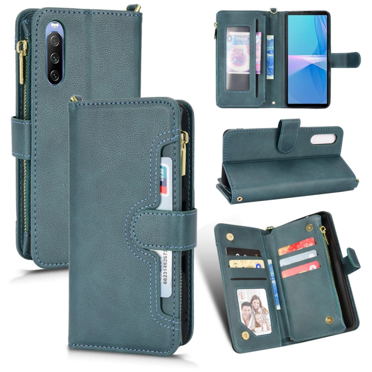 Litchi Texture Zipper Leather Phone Case, For Sony Xperia 5 III, For Sony Xperia 10 III, For OnePlus 10 Pro 5G, For OnePlus Nord 2 5G
