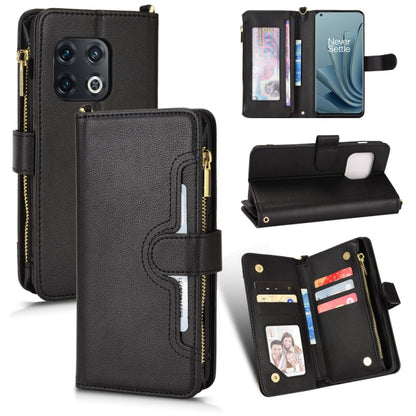 Litchi Texture Zipper Leather Phone Case, For Sony Xperia 5 III, For Sony Xperia 10 III, For OnePlus 10 Pro 5G, For OnePlus Nord 2 5G