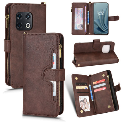 Litchi Texture Zipper Leather Phone Case, For Sony Xperia 5 III, For Sony Xperia 10 III, For OnePlus 10 Pro 5G, For OnePlus Nord 2 5G