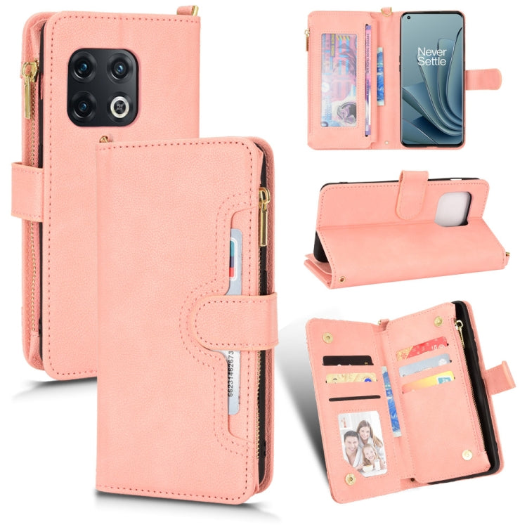 Litchi Texture Zipper Leather Phone Case, For Sony Xperia 5 III, For Sony Xperia 10 III, For OnePlus 10 Pro 5G, For OnePlus Nord 2 5G