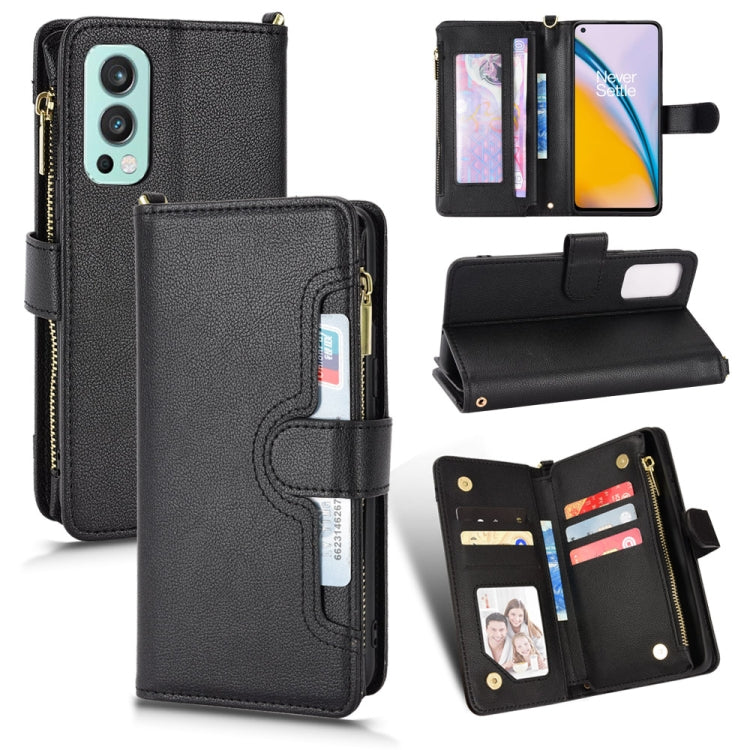 Litchi Texture Zipper Leather Phone Case, For Sony Xperia 5 III, For Sony Xperia 10 III, For OnePlus 10 Pro 5G, For OnePlus Nord 2 5G