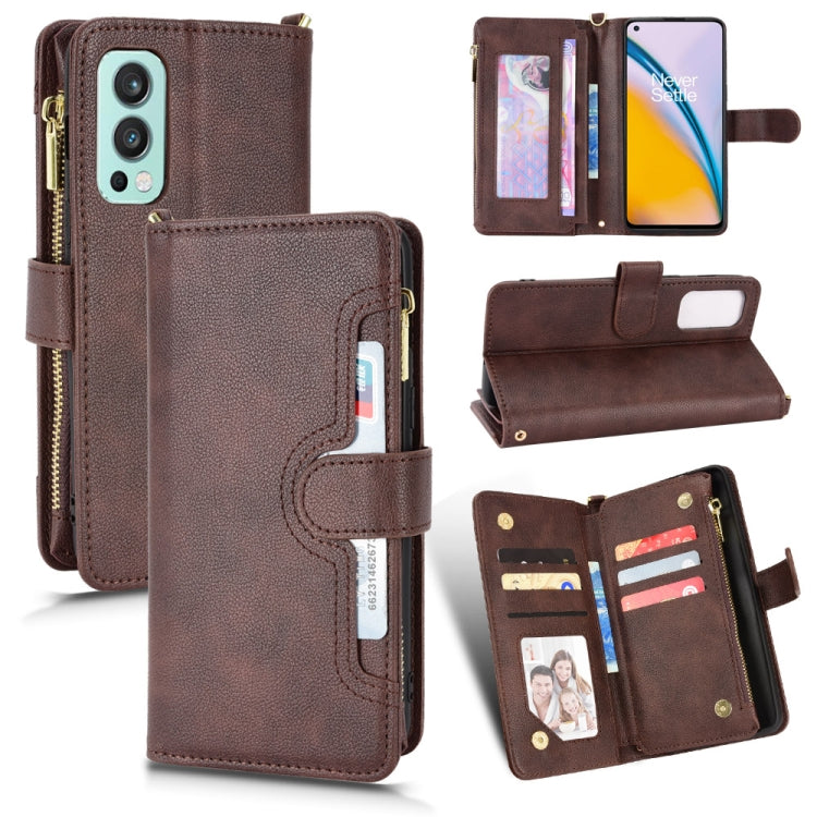Litchi Texture Zipper Leather Phone Case, For Sony Xperia 5 III, For Sony Xperia 10 III, For OnePlus 10 Pro 5G, For OnePlus Nord 2 5G