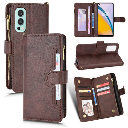 Litchi Texture Zipper Leather Phone Case, For Sony Xperia 5 III, For Sony Xperia 10 III, For OnePlus 10 Pro 5G, For OnePlus Nord 2 5G