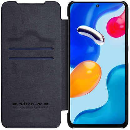 NILLKIN QIN Series Crazy Horse Texture Leather Case, For Xiaomi Redmi Note 11S, For Samsung Galaxy A23 4G