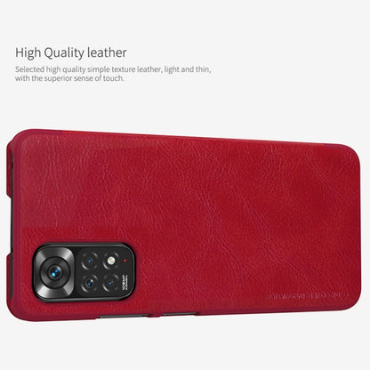 NILLKIN QIN Series Crazy Horse Texture Leather Case, For Xiaomi Redmi Note 11S, For Samsung Galaxy A23 4G