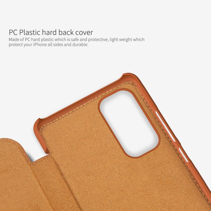 NILLKIN QIN Series Crazy Horse Texture Leather Case, For Xiaomi Redmi Note 11S, For Samsung Galaxy A23 4G