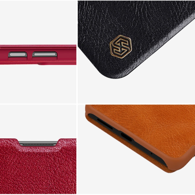 NILLKIN QIN Series Crazy Horse Texture Leather Case, For Xiaomi Redmi Note 11S, For Samsung Galaxy A23 4G