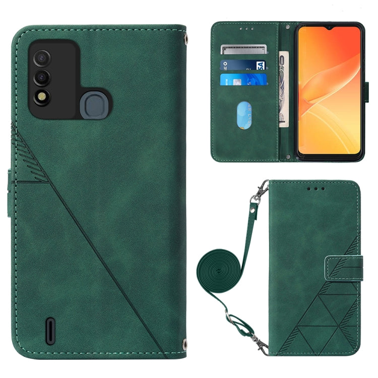 Crossbody 3D Embossed Flip Leather Phone Case, For Itel P37/Vision 2S/P651L, For Nokia G21/G11, For Motorola Moto G 5G 2022, For OnePlus Nord CE 2 5G