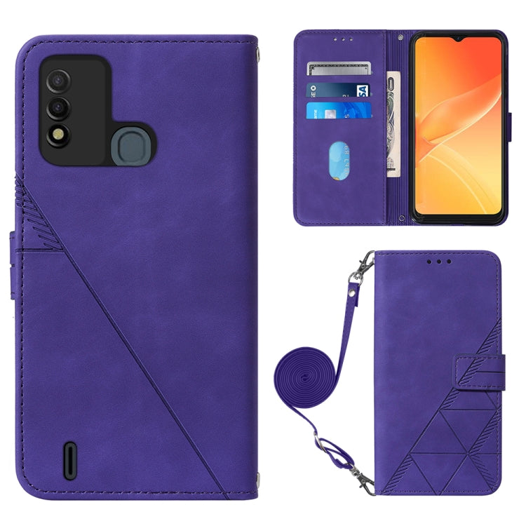 Crossbody 3D Embossed Flip Leather Phone Case, For Itel P37/Vision 2S/P651L, For Nokia G21/G11, For Motorola Moto G 5G 2022, For OnePlus Nord CE 2 5G