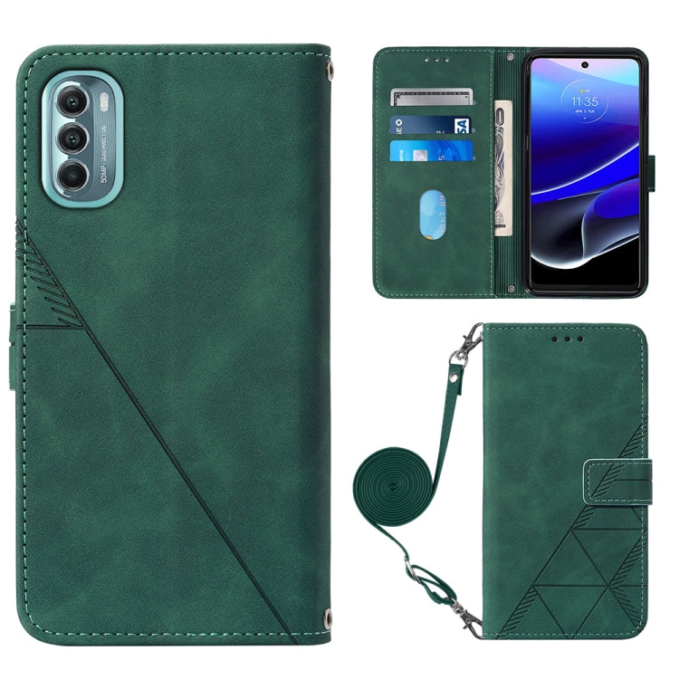Crossbody 3D Embossed Flip Leather Phone Case, For Itel P37/Vision 2S/P651L, For Nokia G21/G11, For Motorola Moto G 5G 2022, For OnePlus Nord CE 2 5G