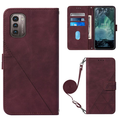 Crossbody 3D Embossed Flip Leather Phone Case, For Itel P37/Vision 2S/P651L, For Nokia G21/G11, For Motorola Moto G 5G 2022, For OnePlus Nord CE 2 5G