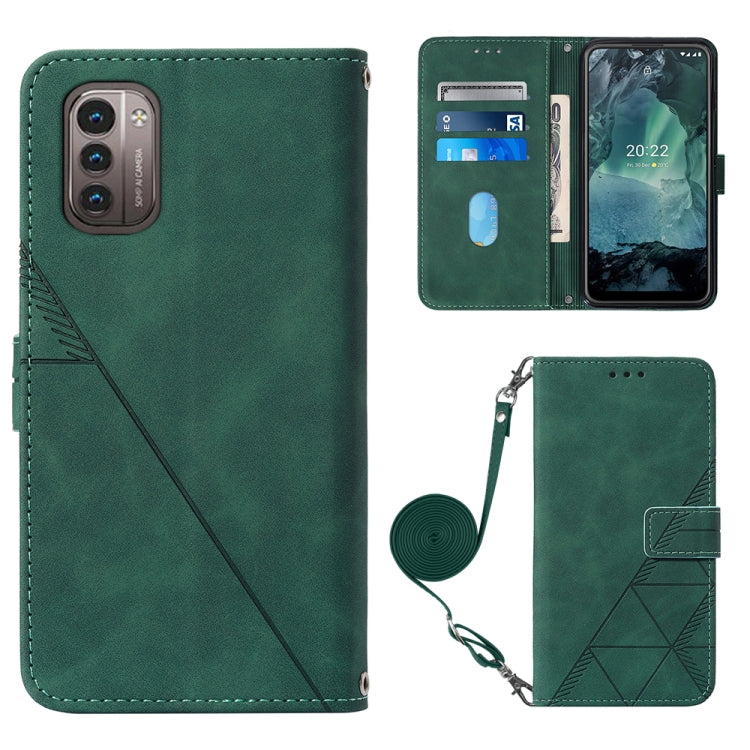 Crossbody 3D Embossed Flip Leather Phone Case, For Itel P37/Vision 2S/P651L, For Nokia G21/G11, For Motorola Moto G 5G 2022, For OnePlus Nord CE 2 5G