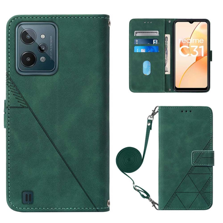 Crossbody 3D Embossed Flip Leather Phone Case, For Motorola Moto G Stylus 4G 2022, For OPPO A57 5G 2022, For OPPO Realme C31 4G, For Motorola Moto G52
