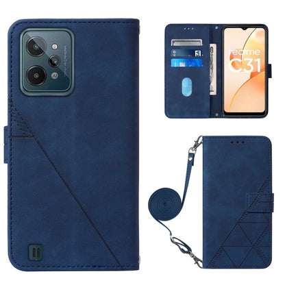 Crossbody 3D Embossed Flip Leather Phone Case, For Motorola Moto G Stylus 4G 2022, For OPPO A57 5G 2022, For OPPO Realme C31 4G, For Motorola Moto G52