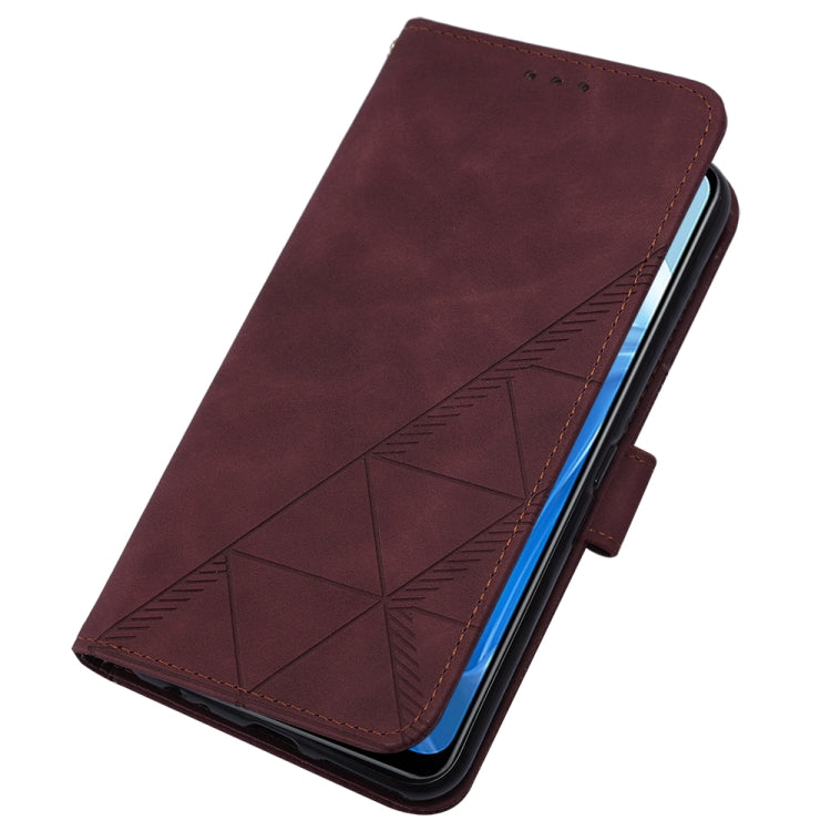 Crossbody 3D Embossed Flip Leather Phone Case, For OPPO Reno7 4G/F21 Pro, For Xiaomi Poco M4 Pro 4G, For Xiaomi Poco X4 Pro 5G, For Sony Xperia 1 IV