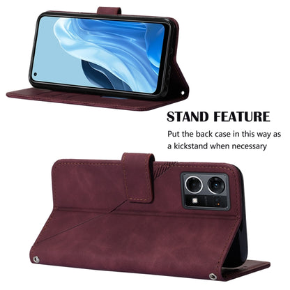 Crossbody 3D Embossed Flip Leather Phone Case, For OPPO Reno7 4G/F21 Pro, For Xiaomi Poco M4 Pro 4G, For Xiaomi Poco X4 Pro 5G, For Sony Xperia 1 IV