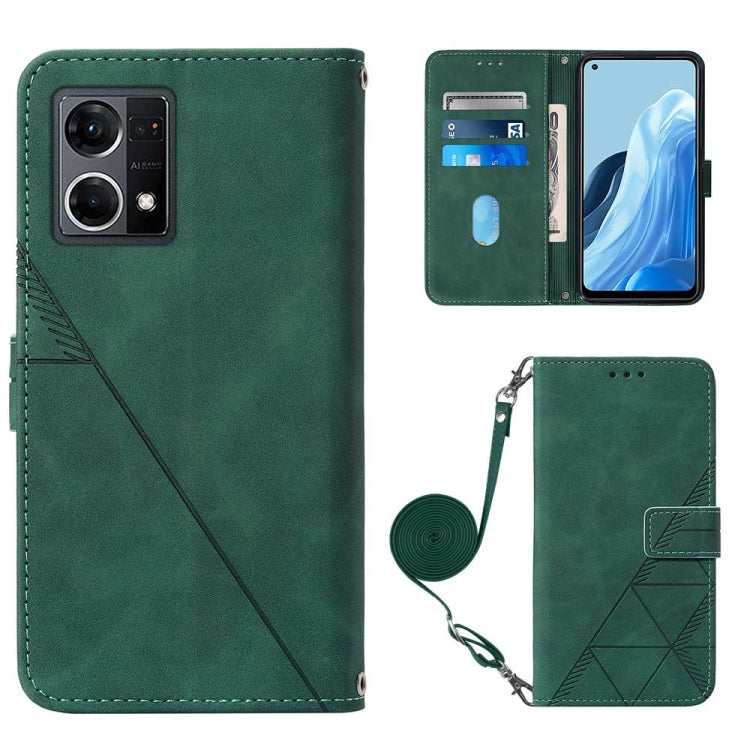 Crossbody 3D Embossed Flip Leather Phone Case, For OPPO Reno7 4G/F21 Pro, For Xiaomi Poco M4 Pro 4G, For Xiaomi Poco X4 Pro 5G, For Sony Xperia 1 IV