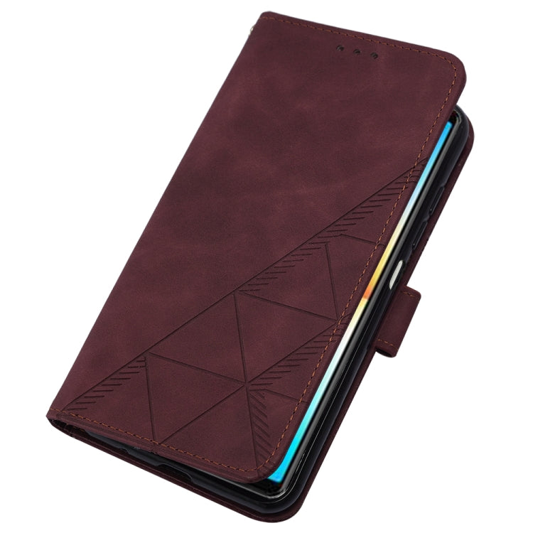 Crossbody 3D Embossed Flip Leather Phone Case, For Sony Xperia 10 IV, For Sony Xperia ACE III, For Xiaomi Redmi 10A, For Samsung Galaxy M33 5G Global