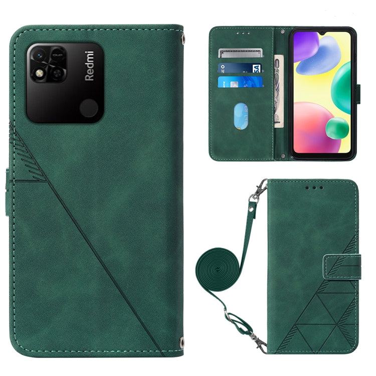 Crossbody 3D Embossed Flip Leather Phone Case, For Sony Xperia 10 IV, For Sony Xperia ACE III, For Xiaomi Redmi 10A, For Samsung Galaxy M33 5G Global
