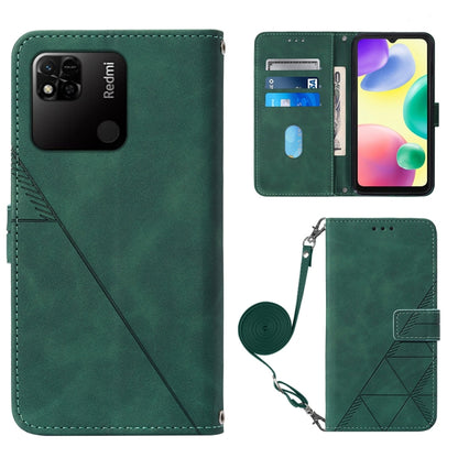 Crossbody 3D Embossed Flip Leather Phone Case, For Sony Xperia 10 IV, For Sony Xperia ACE III, For Xiaomi Redmi 10A, For Samsung Galaxy M33 5G Global