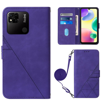 Crossbody 3D Embossed Flip Leather Phone Case, For Sony Xperia 10 IV, For Sony Xperia ACE III, For Xiaomi Redmi 10A, For Samsung Galaxy M33 5G Global
