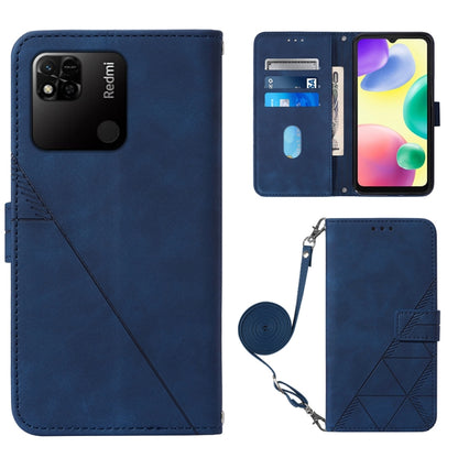 Crossbody 3D Embossed Flip Leather Phone Case, For Sony Xperia 10 IV, For Sony Xperia ACE III, For Xiaomi Redmi 10A, For Samsung Galaxy M33 5G Global