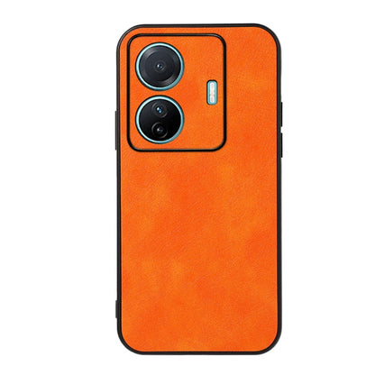 Accurate Hole Two-color Litchi Texture PU Phone Case, For vivo S15e, For OnePlus Ace