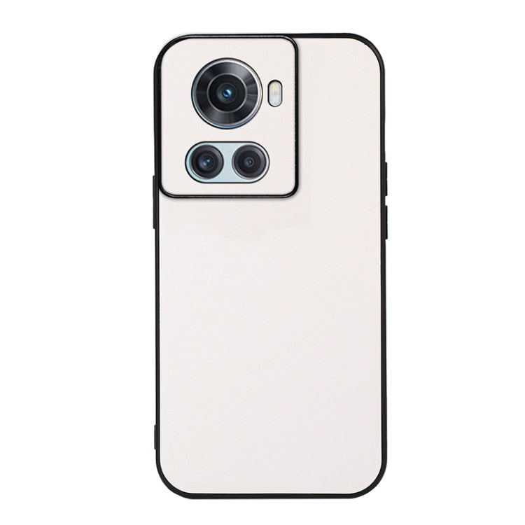 Accurate Hole Two-color Litchi Texture PU Phone Case, For vivo S15e, For OnePlus Ace