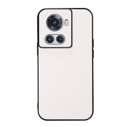 Accurate Hole Two-color Litchi Texture PU Phone Case, For vivo S15e, For OnePlus Ace