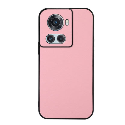 Accurate Hole Two-color Litchi Texture PU Phone Case, For vivo S15e, For OnePlus Ace