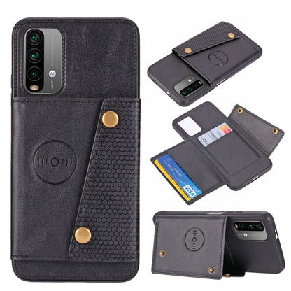 Double Buckle PU + TPU Shockproof Magnetic Phone Case, For Xiaomi Redmi 10C, For Xiaomi Redmi Note 11 5G Chinese, For Xiaomi Redmi Note 11E, For Xiaomi Redmi 10