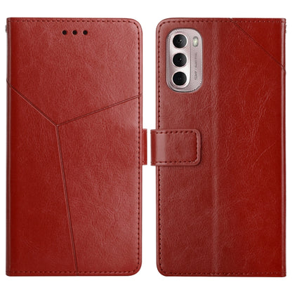 Y Stitching Horizontal Flip Leather Phone Case, For Motorola Moto G Stylus 4G 2022, For Motorola Moto G Stylus 5G 2022, For Motorola Moto G52, For Nokia X100