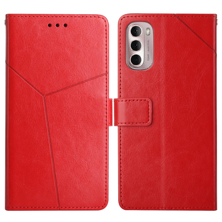Y Stitching Horizontal Flip Leather Phone Case, For Motorola Moto G Stylus 4G 2022, For Motorola Moto G Stylus 5G 2022, For Motorola Moto G52, For Nokia X100