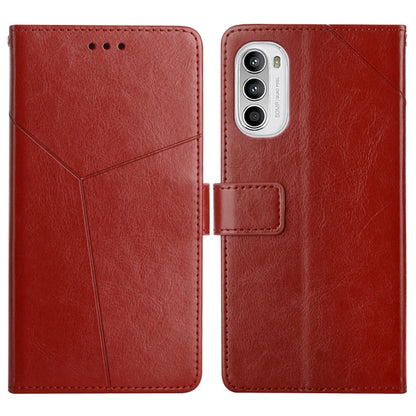 Y Stitching Horizontal Flip Leather Phone Case, For Motorola Moto G Stylus 4G 2022, For Motorola Moto G Stylus 5G 2022, For Motorola Moto G52, For Nokia X100