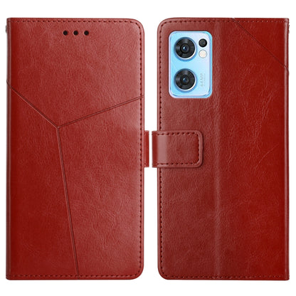 Y Stitching Horizontal Flip Leather Phone Case, For OPPO Find X5 Lite, For OPPO Realme 9 Pro+/Realme 9 4G, For Samsung Galaxy Xcover6 Pro, For Samsung Galaxy M33