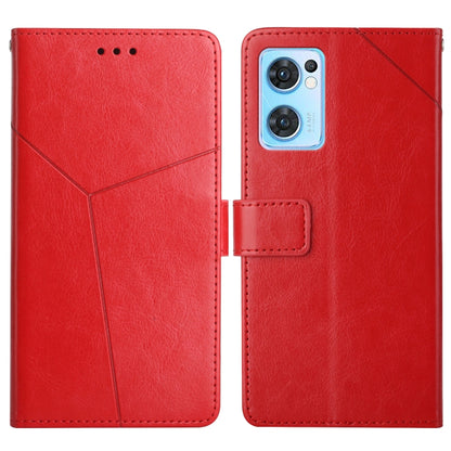 Y Stitching Horizontal Flip Leather Phone Case, For OPPO Find X5 Lite, For OPPO Realme 9 Pro+/Realme 9 4G, For Samsung Galaxy Xcover6 Pro, For Samsung Galaxy M33