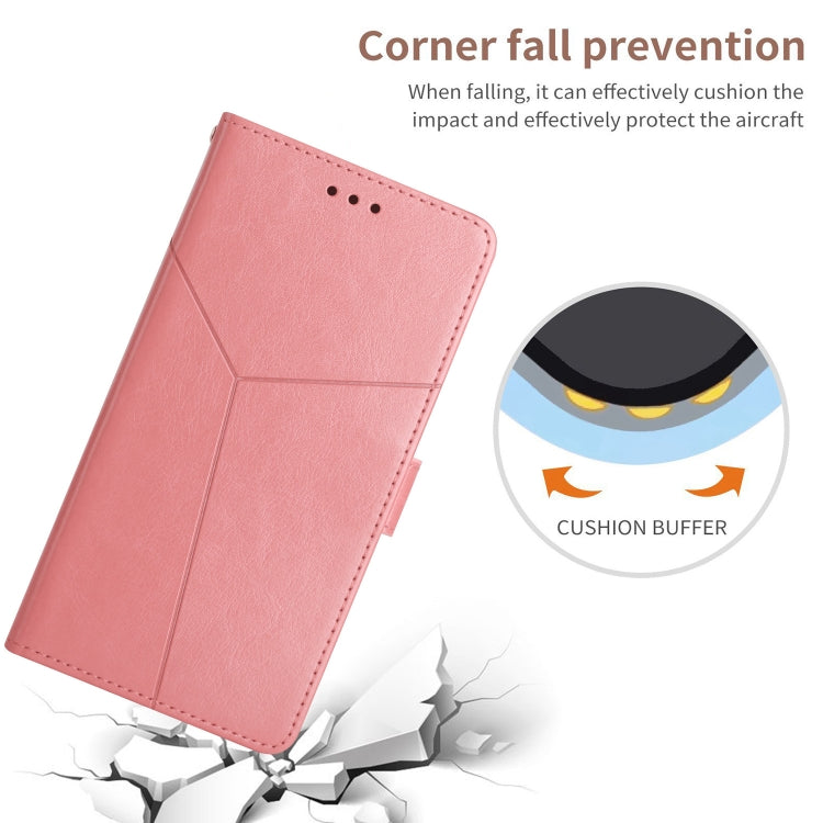 Y Stitching Horizontal Flip Leather Phone Case, For Samsung Galaxy M53, For Sharp Aquos R7, For Xiaomi Poco F4 GT