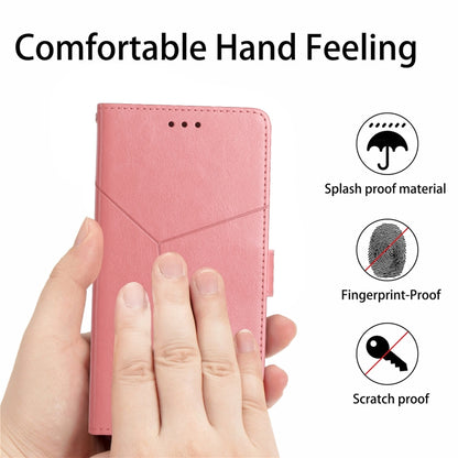 Y Stitching Horizontal Flip Leather Phone Case, For Samsung Galaxy M53, For Sharp Aquos R7, For Xiaomi Poco F4 GT