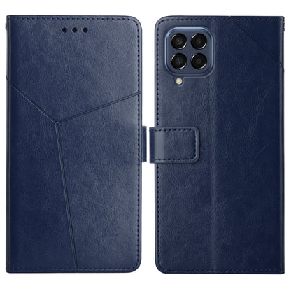 Y Stitching Horizontal Flip Leather Phone Case, For Samsung Galaxy M53, For Sharp Aquos R7, For Xiaomi Poco F4 GT