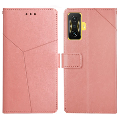 Y Stitching Horizontal Flip Leather Phone Case, For Samsung Galaxy M53, For Sharp Aquos R7, For Xiaomi Poco F4 GT
