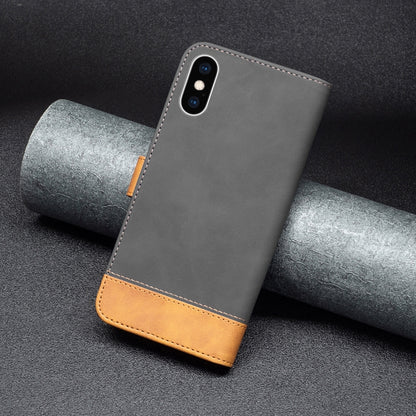 BF11 Color Matching Skin Feel Leather Phone Case, For iPhone XS / X, For iPhone XR, For Xiaomi Redmi 9A