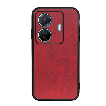 Accurate Hole Two-color Calf Texture PU Phone Case, For vivo S15e, For OnePlus Ace Accurate Hole