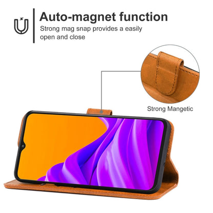 Leather Phone Case, For Sharp Aquos R7, For OnePlus Nord CE 2 Lite 5G, For Samsung Galaxy Xcover Pro 2, For TCL 30 Z, For TCL 30T